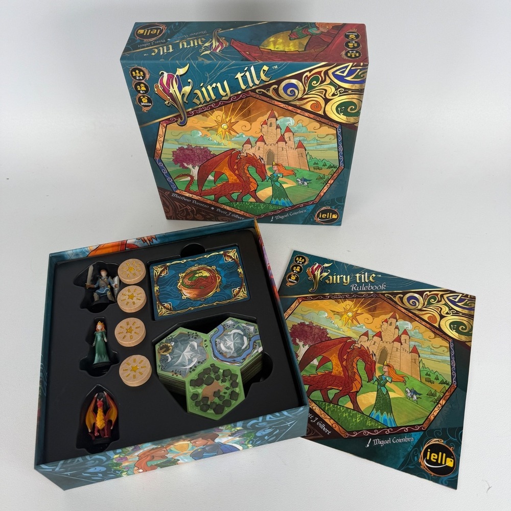 Fairy Tile Board Game Fantasy‎ Strategy Storytelling 2-4 player ages 8+